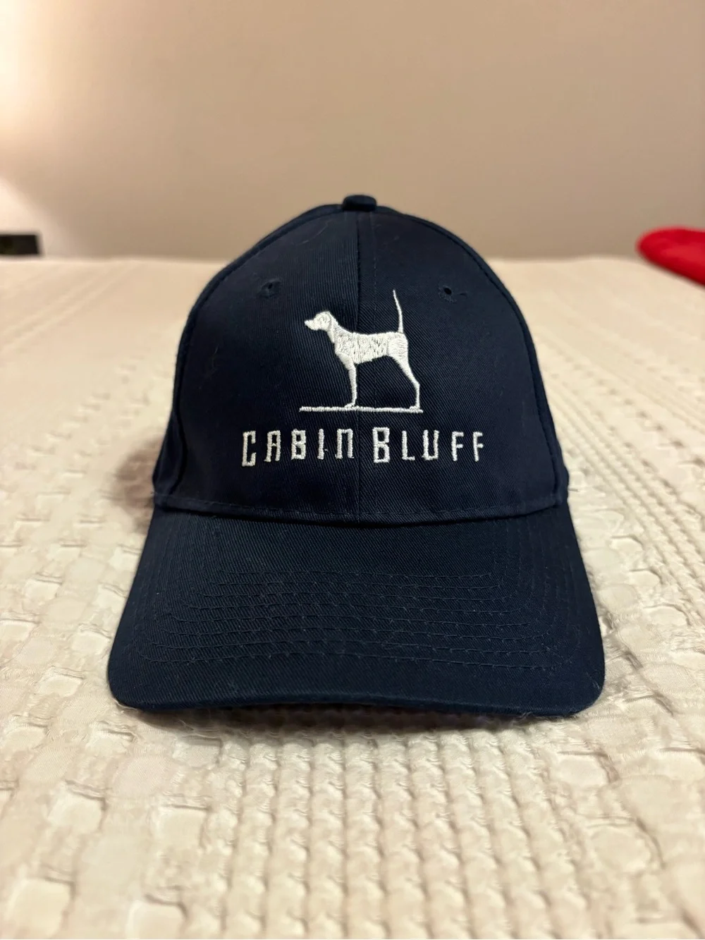 Cabin Bluff Dog Logo Baseball Cap